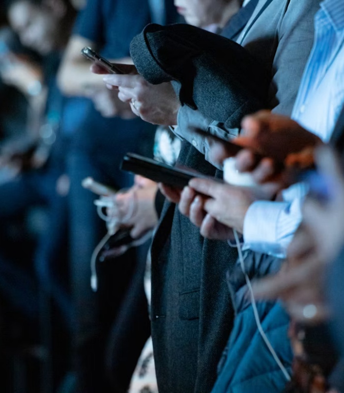 Suits on phones