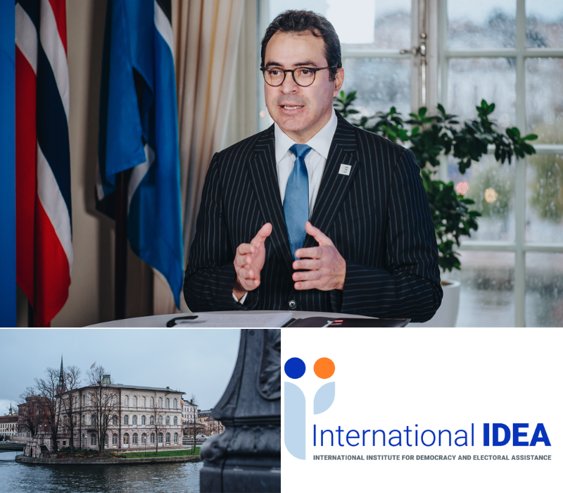 Secretary-General at International IDEA HQ in Stockholm