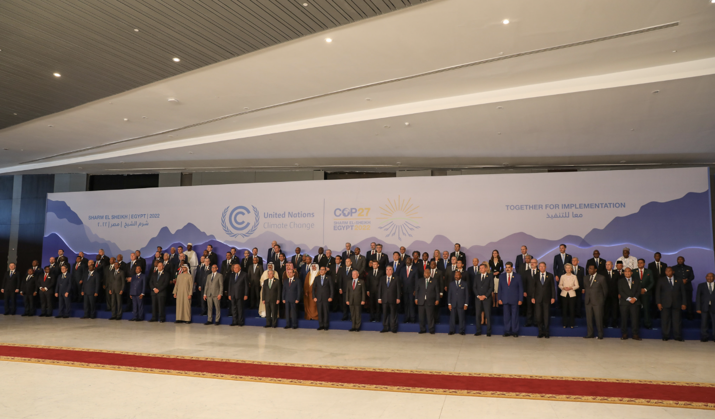 A notable absence of women at COP27. Image credit: <a href="https://www.flickr.com/photos/unfccc/52484457363/in/album-72177720303486605/">UN Climate Change, flickr</a>
