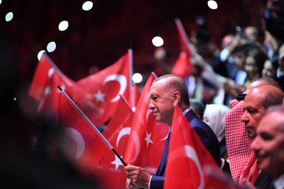 Turkey President Recep Tayyip Erdoğan at the opening ceremony of the 5th Islamic Solidarity Games in Konya, Turkey, on 9 August 2022. (Photo by <a href="https://flickr.com/photos/196259896@N06/52276480223/" target="_blank">Astro Medya</a> / <a href="https://creativecommons.org/licenses/by/2.0/" target="_blank">CC BY 2.0</a>)