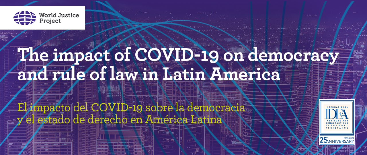 Webinar: The impact of COVID-19 on democracy and rule of law in Latin America