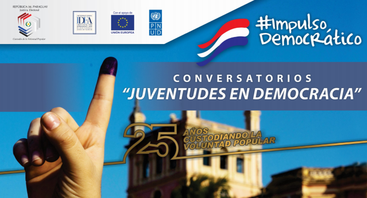Ciclo de conversatorios virtuales "Juventudes en Democracia"