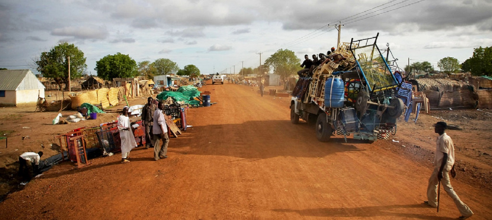 Aftermath of Attack on Abyei, Ethiopia. Image credit: United Nations Photo is licensed under CC BY-NC-ND 2.0.